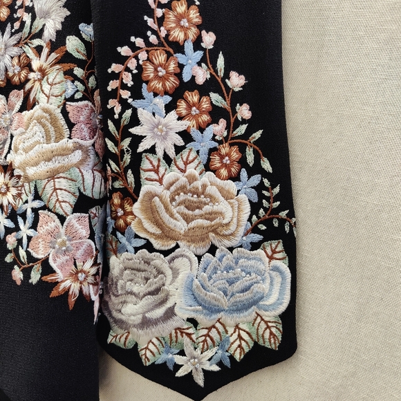 Zelda Vintage Embroidered Jacket, Size 10 - Picture 7 of 14